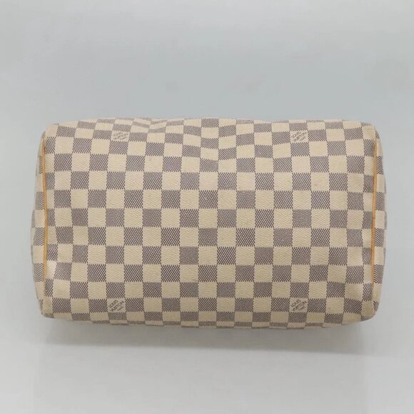 LOUIS VUITTON Damier Azur Speedy 30 Hand Bag - Picture 6 of 15
